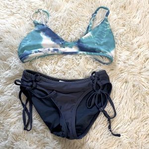 Tie dye bikini